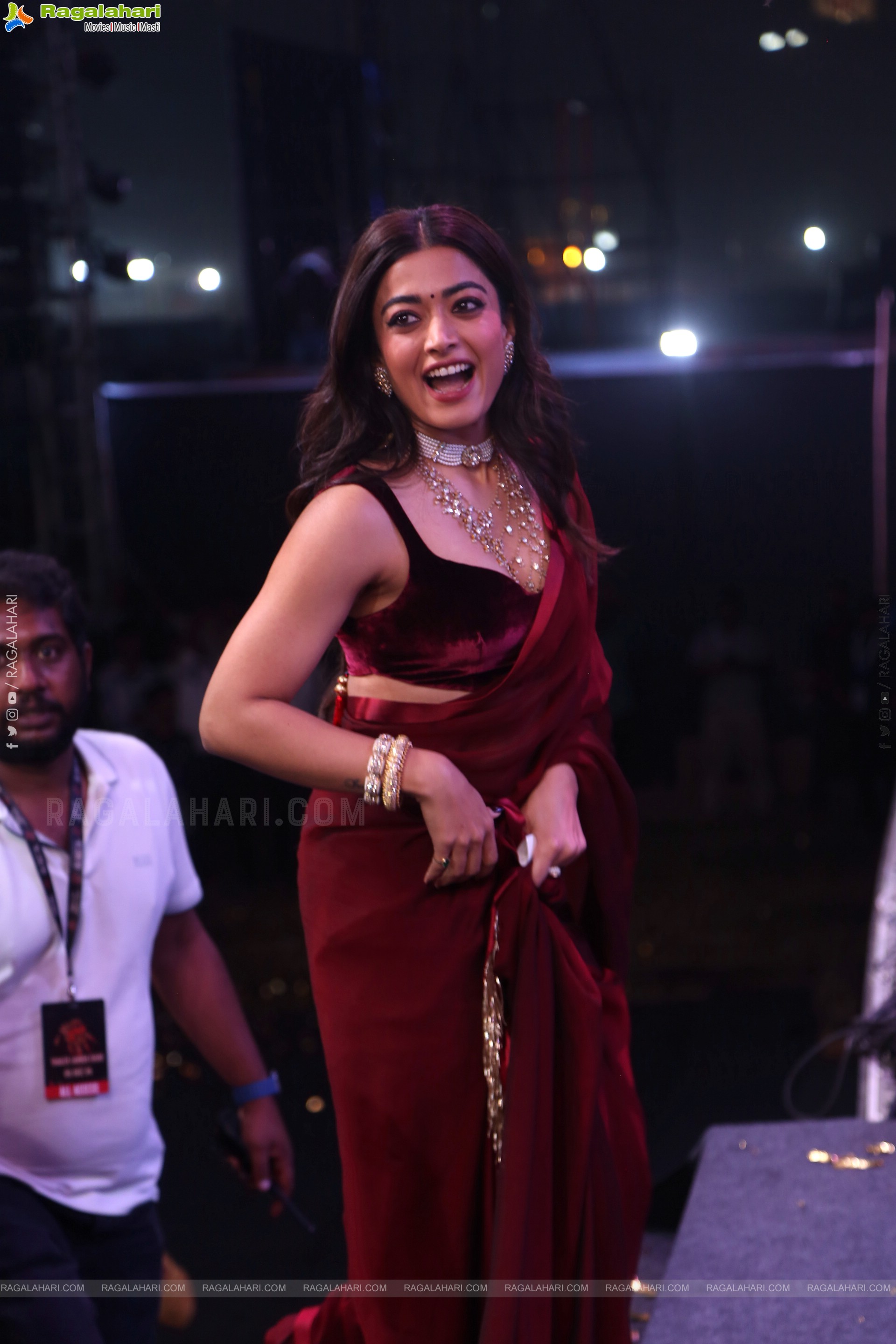 Rashmika Mandanna at Pushpa 2 Trailer Launch Event, HD Gallery