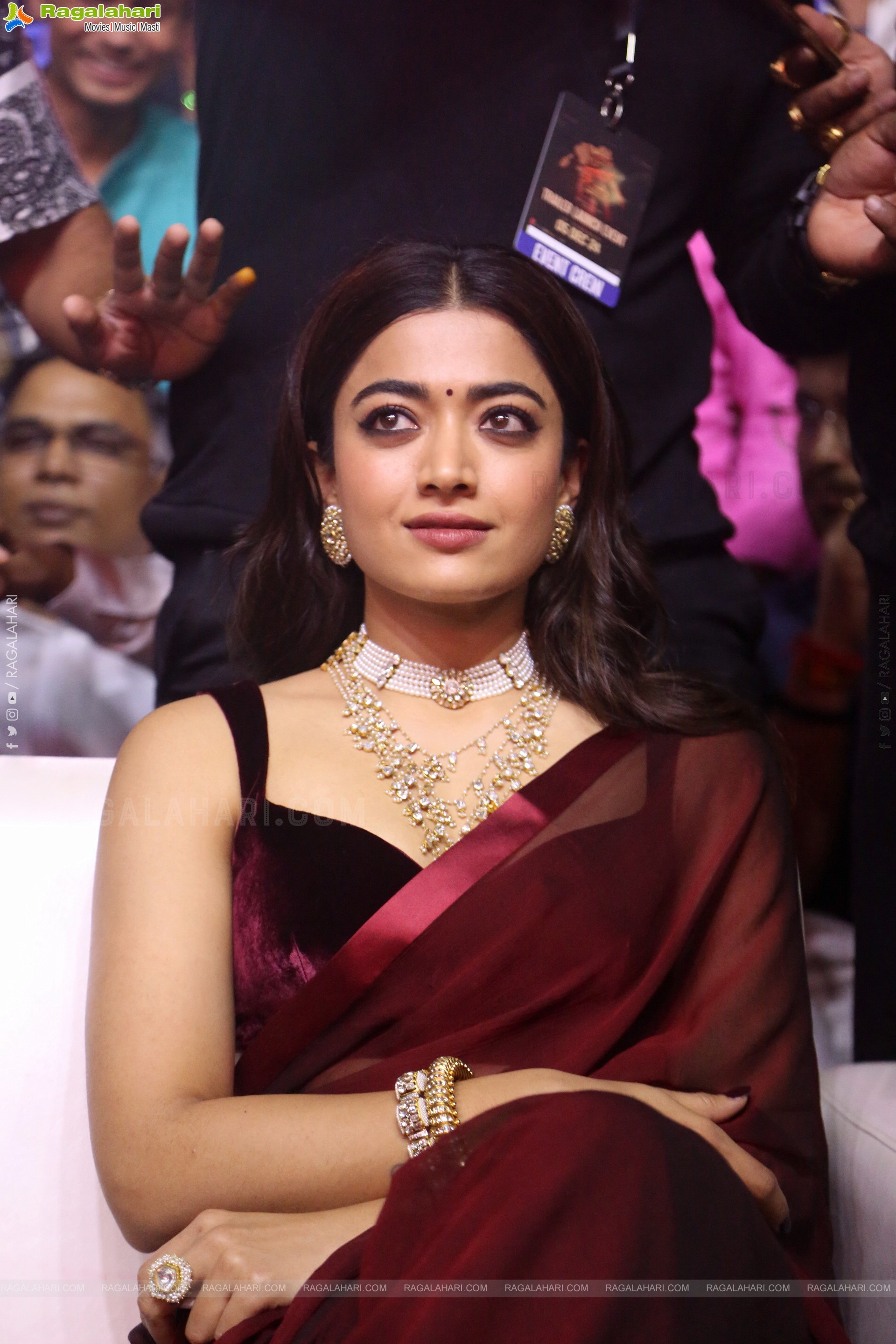 Rashmika Mandanna at Pushpa 2 Trailer Launch Event, HD Gallery