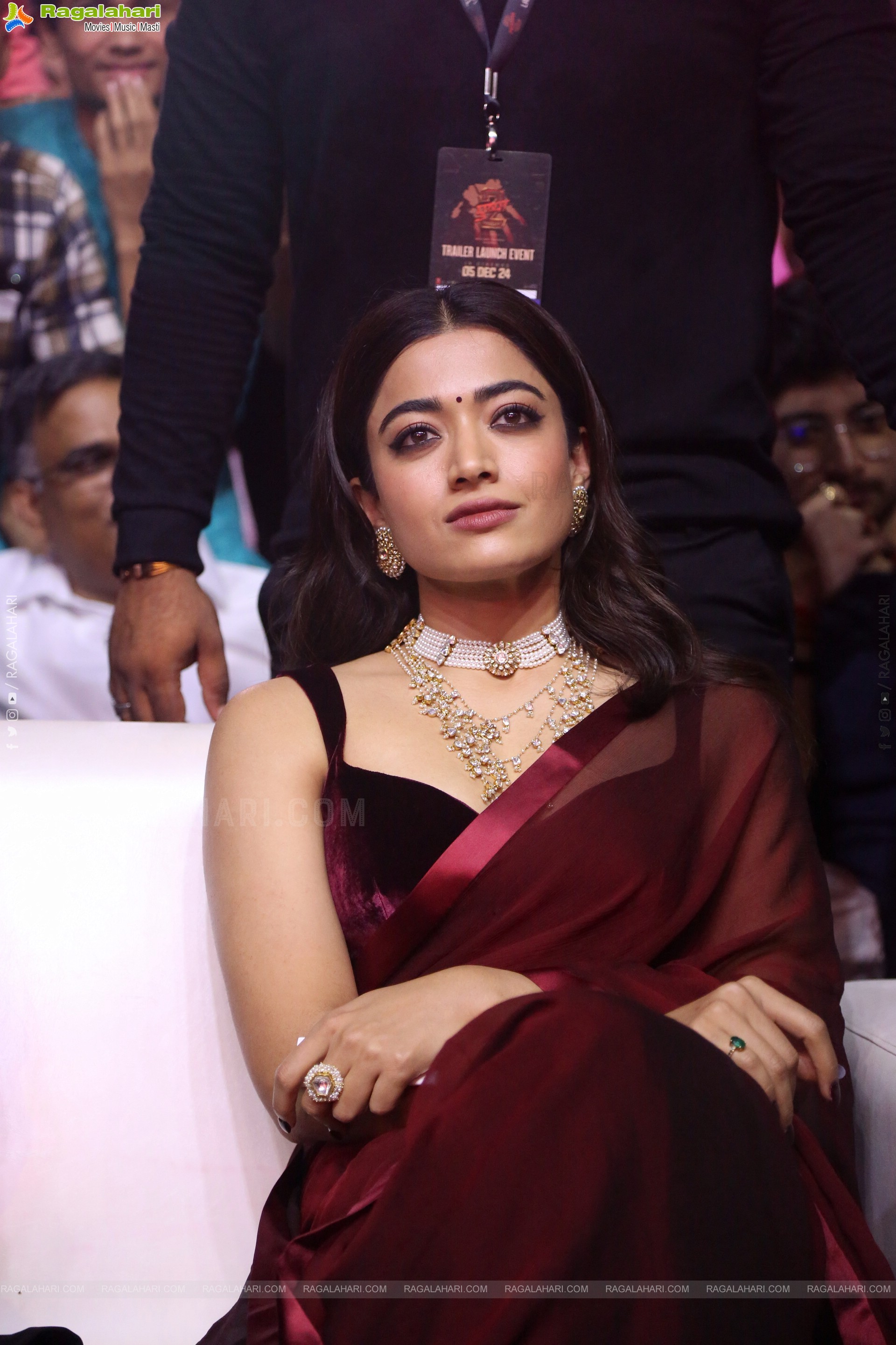 Rashmika Mandanna at Pushpa 2 Trailer Launch Event, HD Gallery