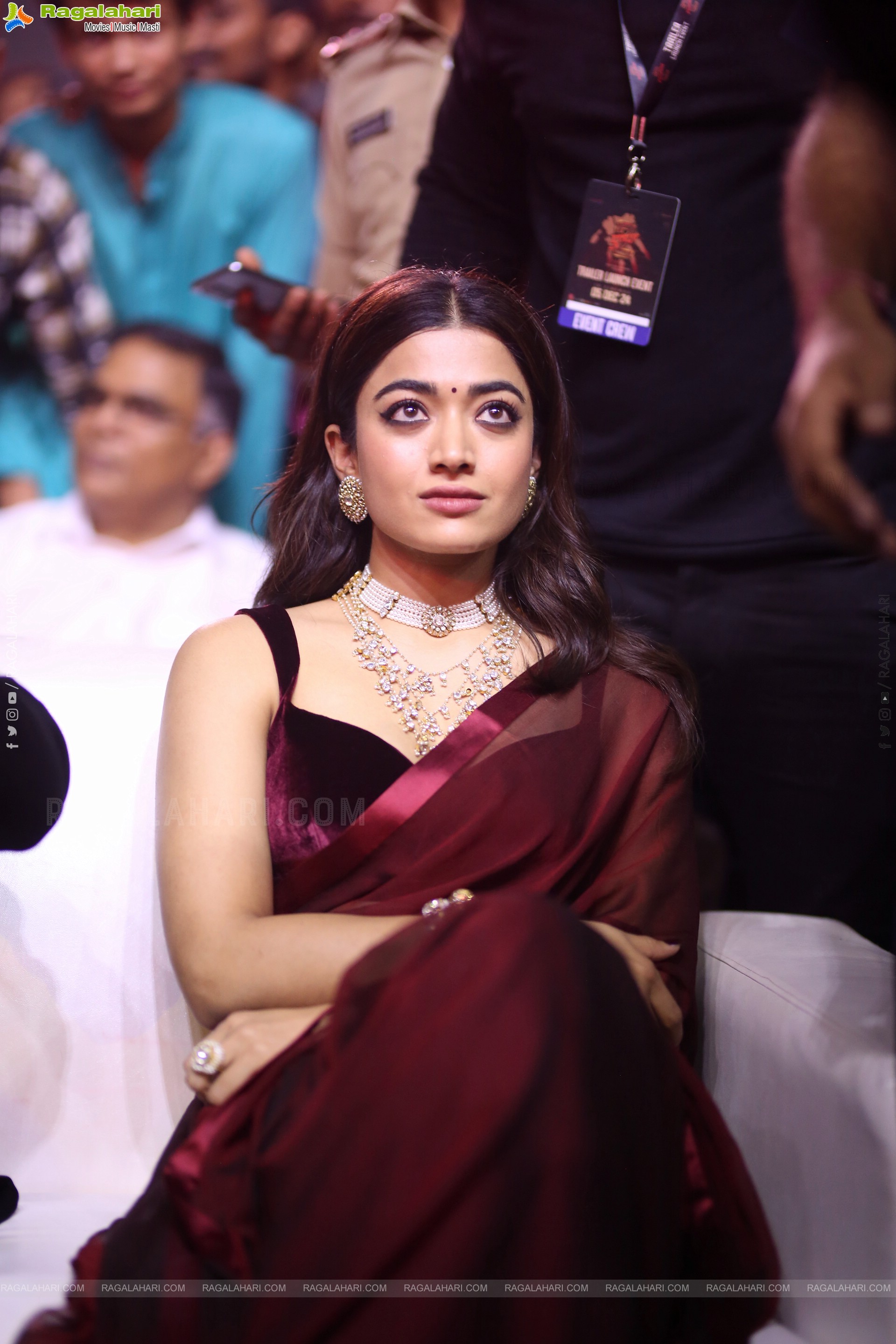 Rashmika Mandanna at Pushpa 2 Trailer Launch Event, HD Gallery