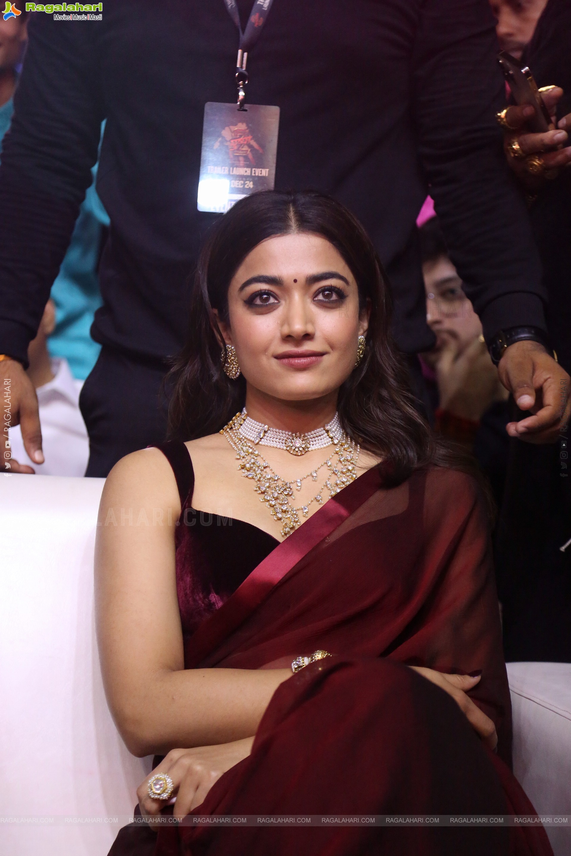 Rashmika Mandanna at Pushpa 2 Trailer Launch Event, HD Gallery