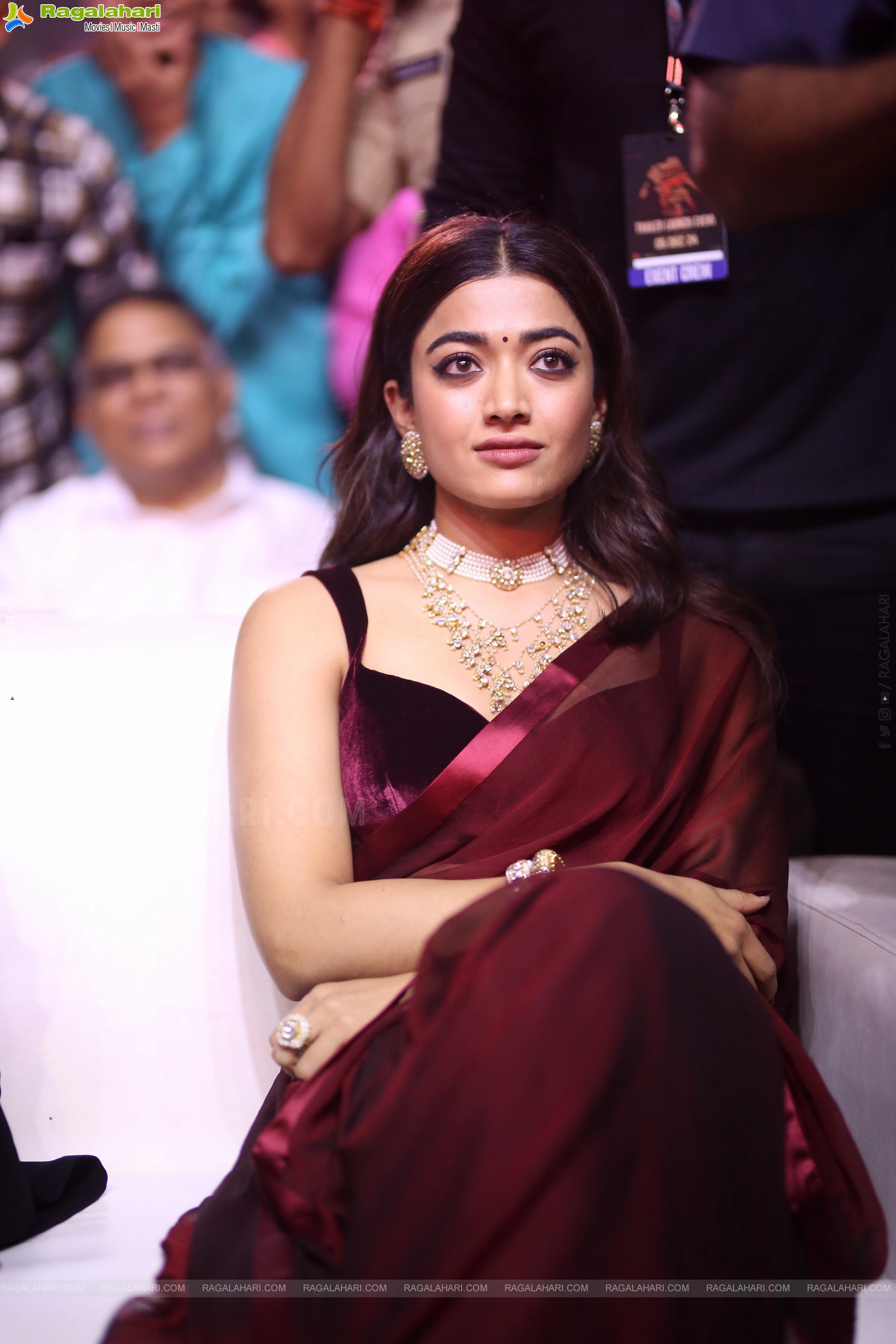 Rashmika Mandanna at Pushpa 2 Trailer Launch Event, HD Gallery