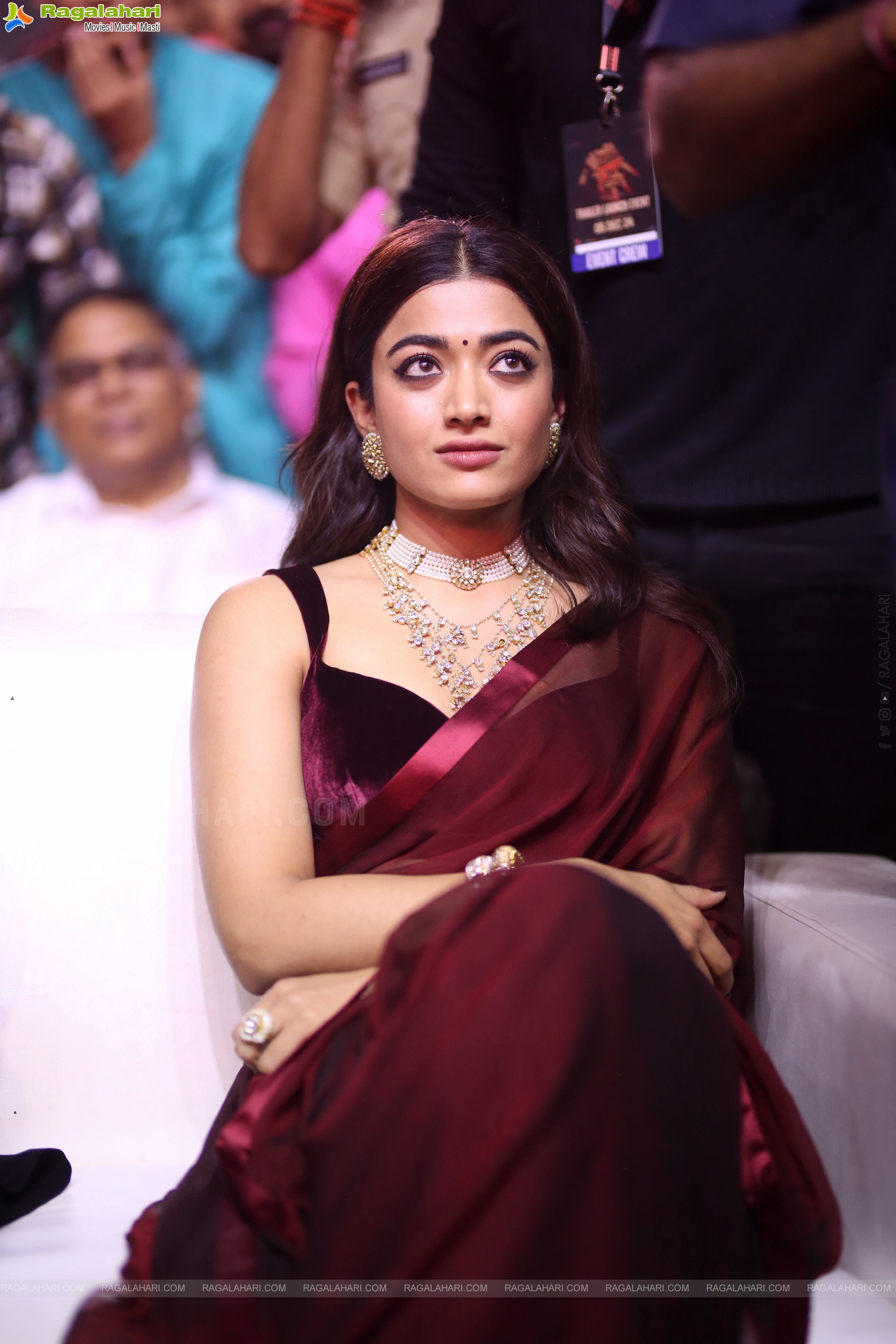 Rashmika Mandanna at Pushpa 2 Trailer Launch Event, HD Gallery