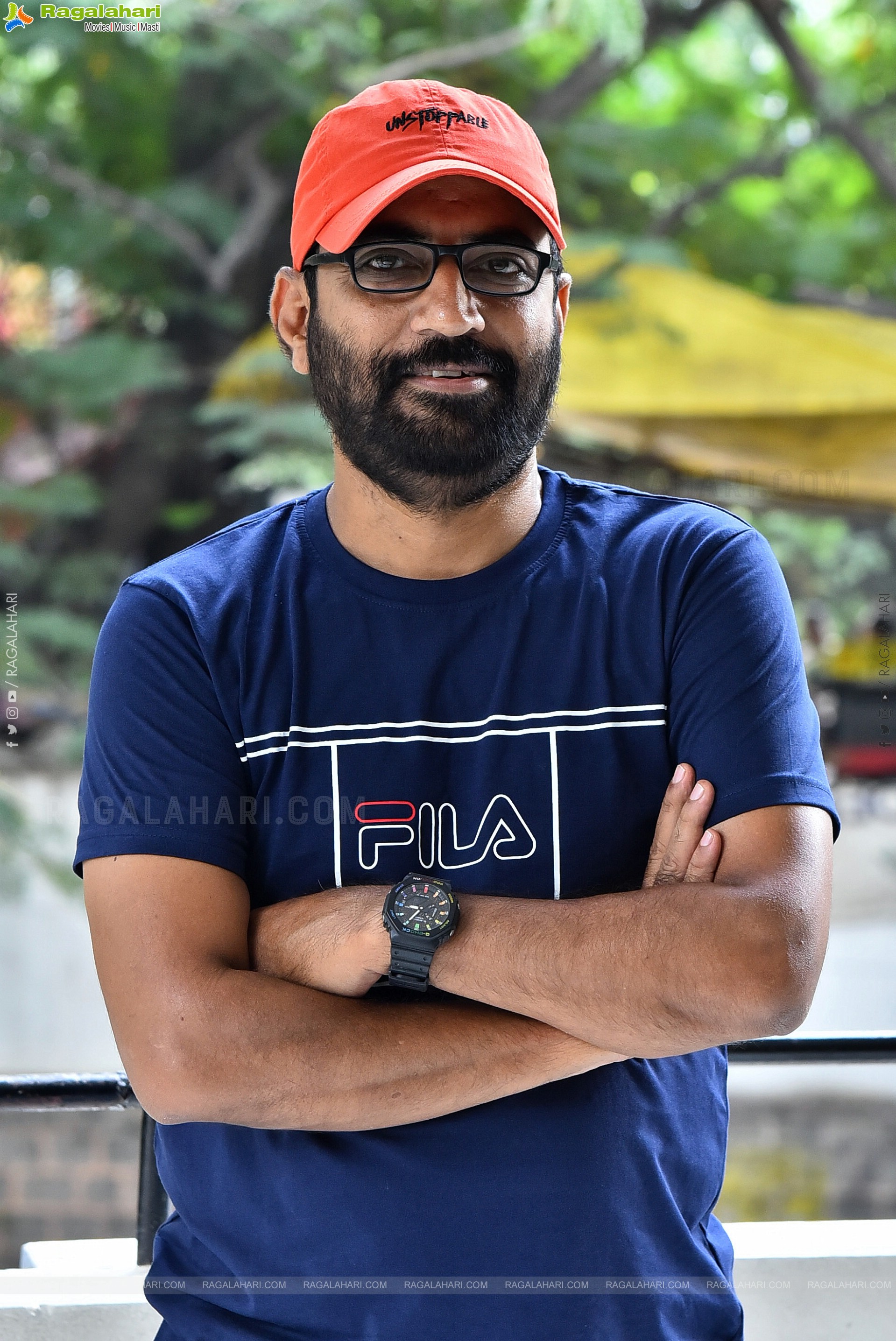 Director Sai Kishore Macha at Dhoom Dhaam Interview, HD Gallery