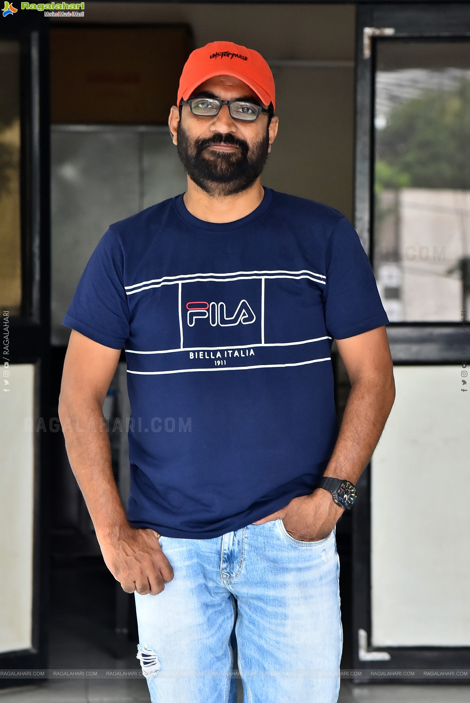 Director Sai Kishore Macha at Dhoom Dhaam Interview, HD Gallery