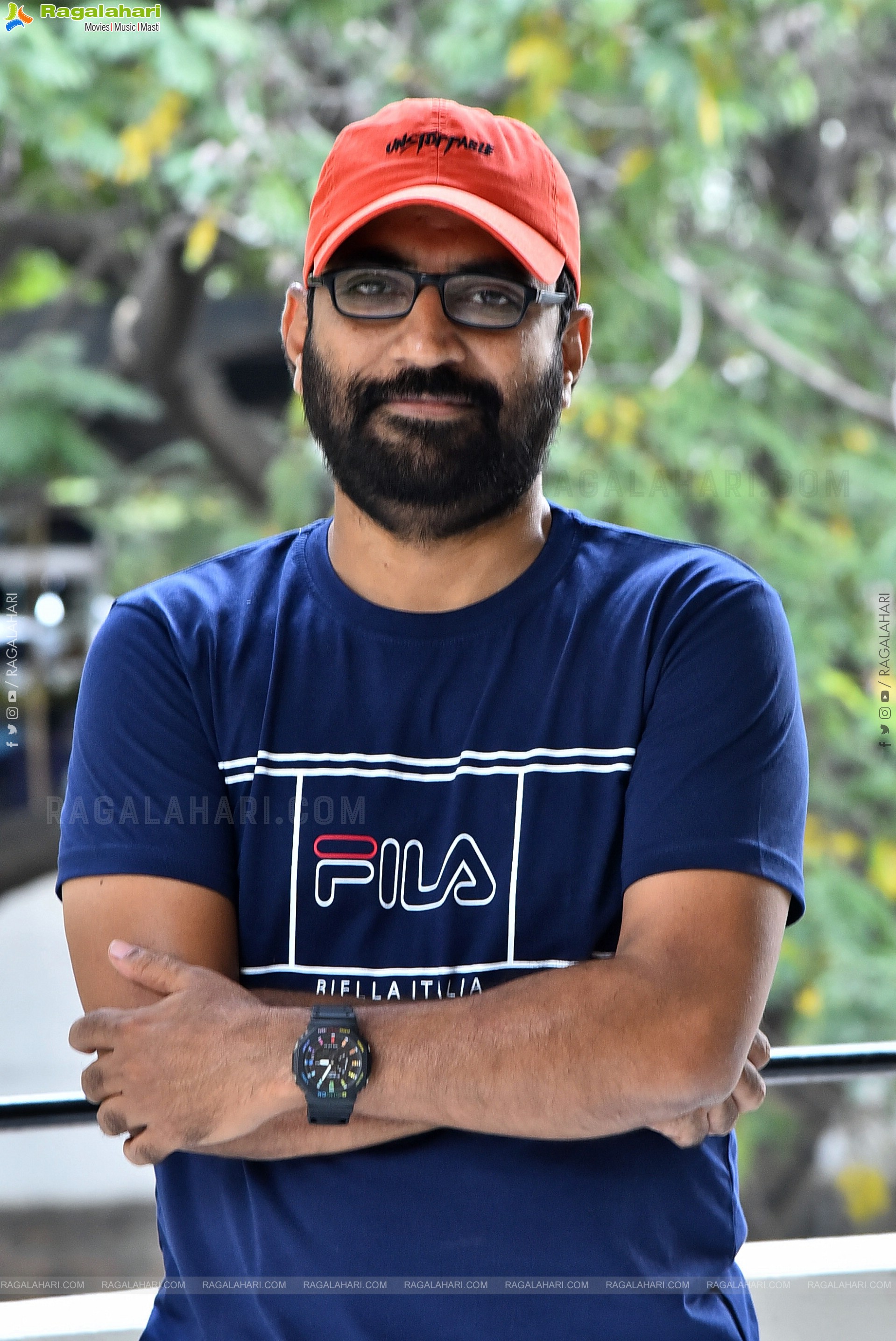 Director Sai Kishore Macha at Dhoom Dhaam Interview, HD Gallery