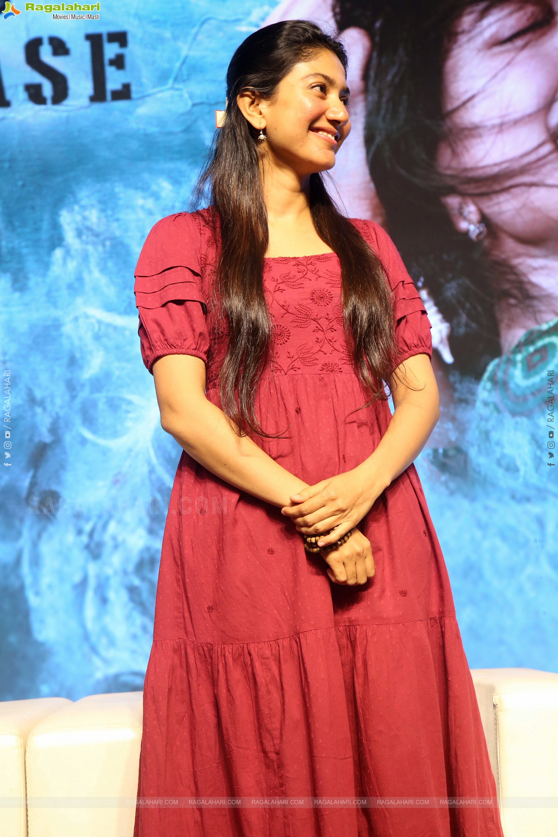 Sai Pallavi at Thandel Movie Press Meet, HD Gallery