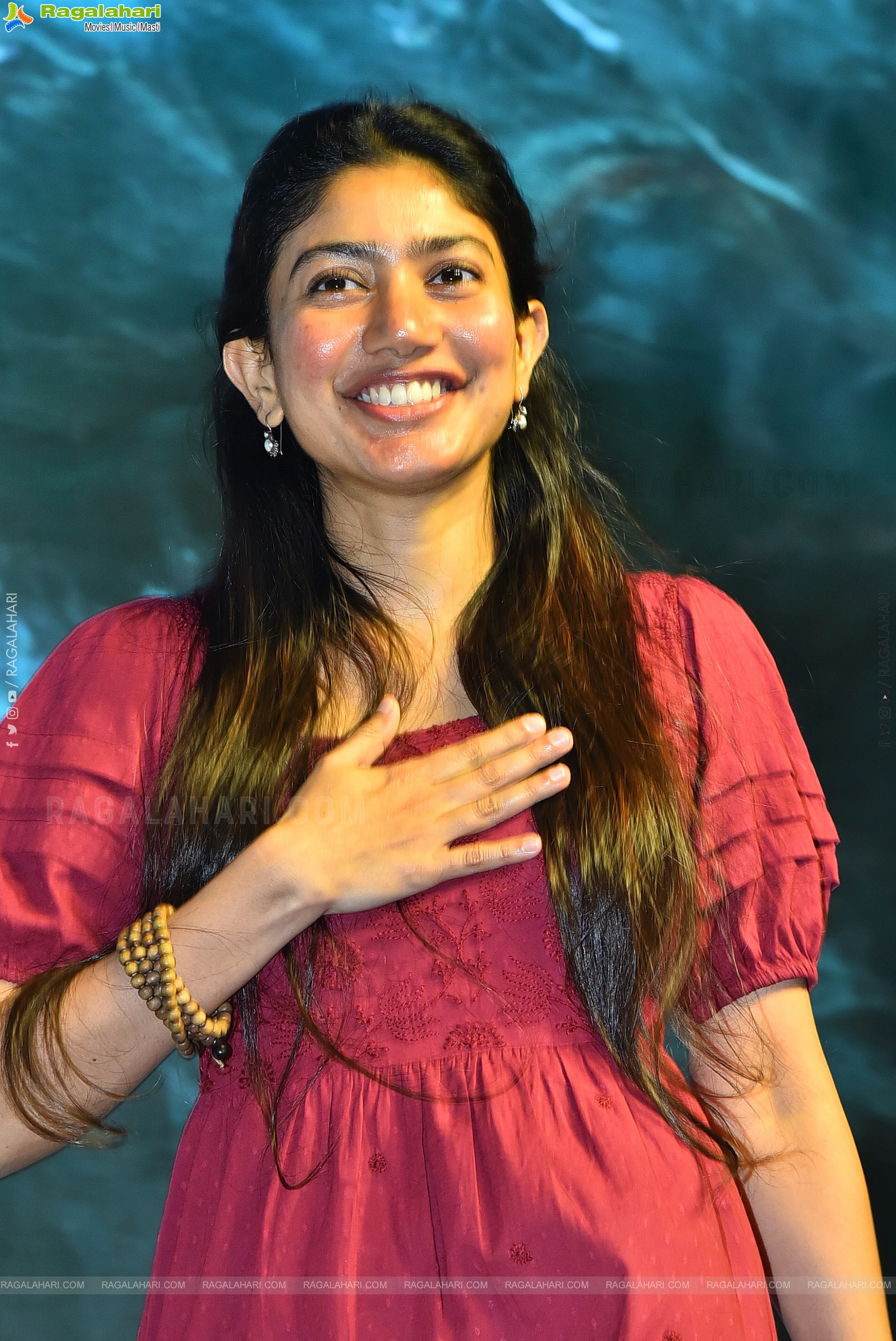 Sai Pallavi at Thandel Movie Press Meet, HD Gallery