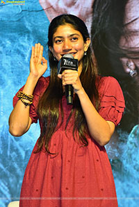 Sai Pallavi at Thandel Movie Press Meet, HD Gallery