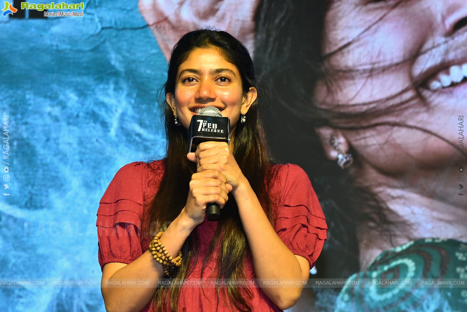 Sai Pallavi at Thandel Movie Press Meet, HD Gallery