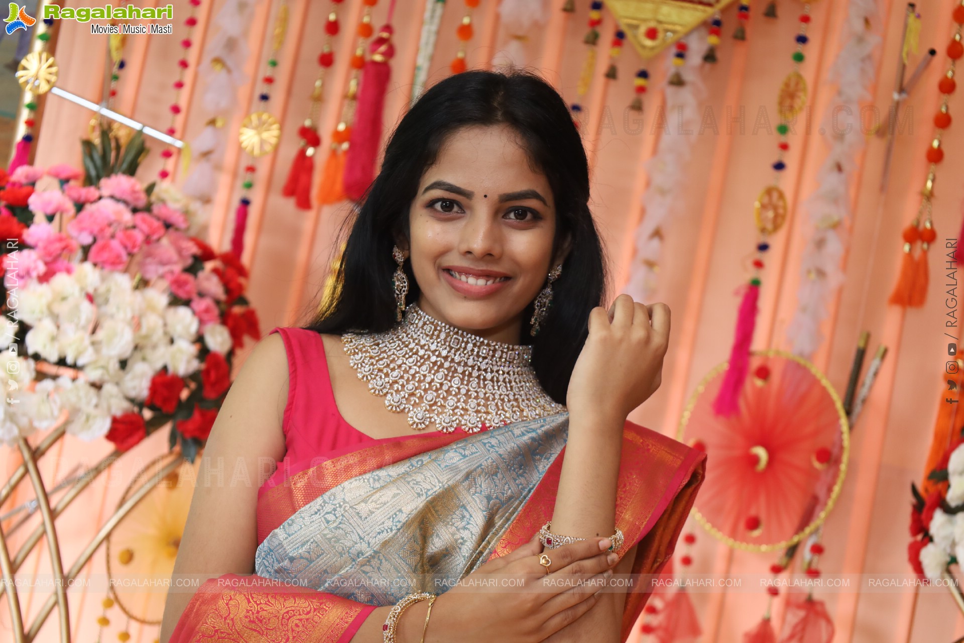 Sumahitha Depuri Latest Saree Stills, HD Gallery