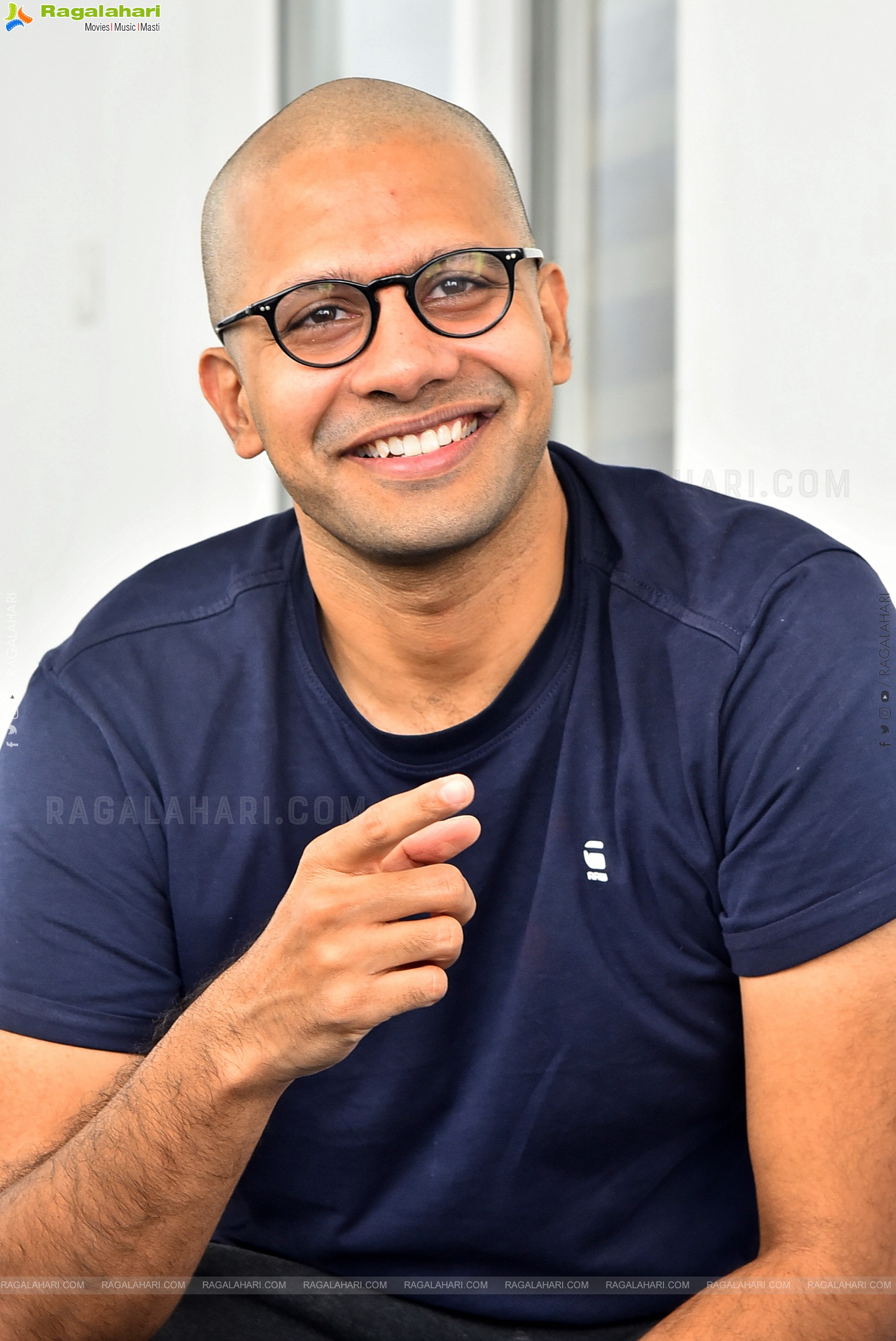 Venky Atluri at Lucky Baskhar Interview, HD Gallery