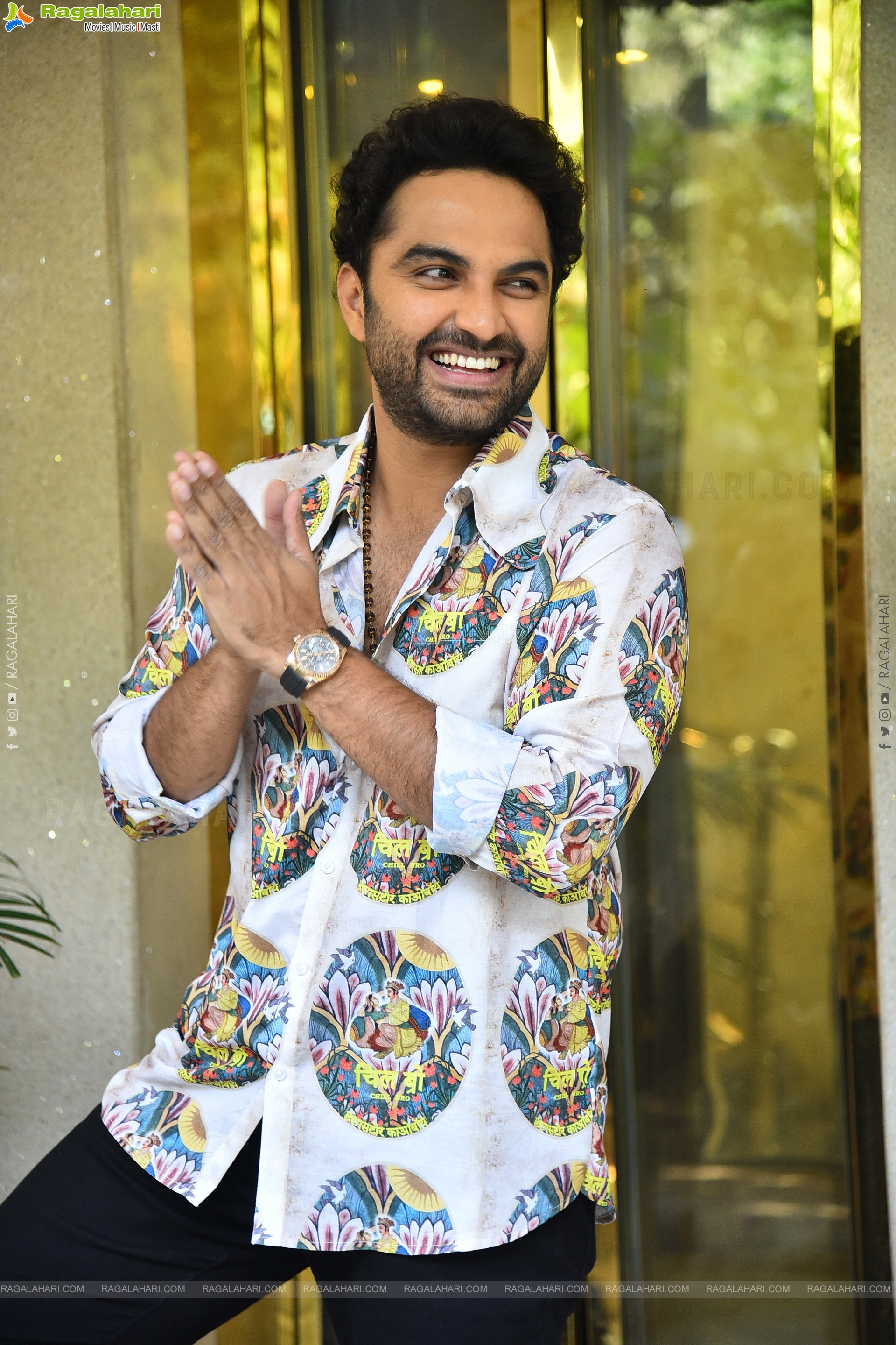 Vishwak Sen at Mechanic Rocky Interview, HD Gallery