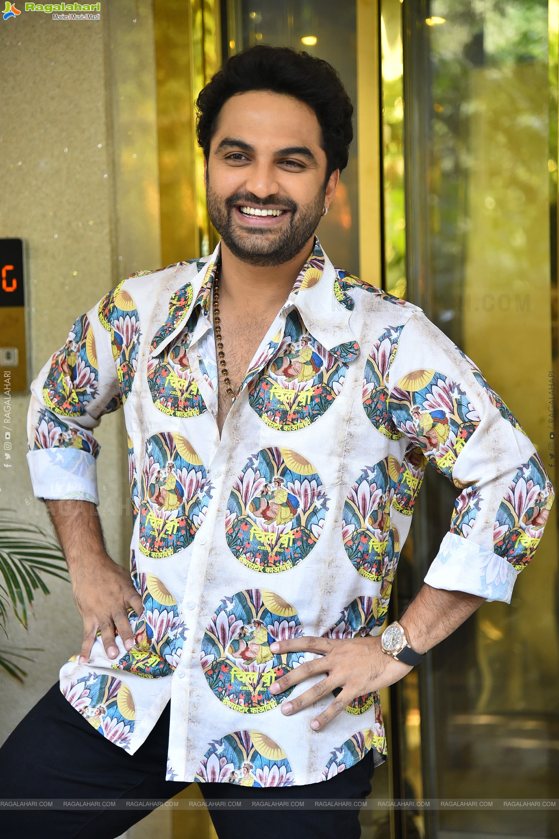 Vishwak Sen at Mechanic Rocky Interview, HD Gallery