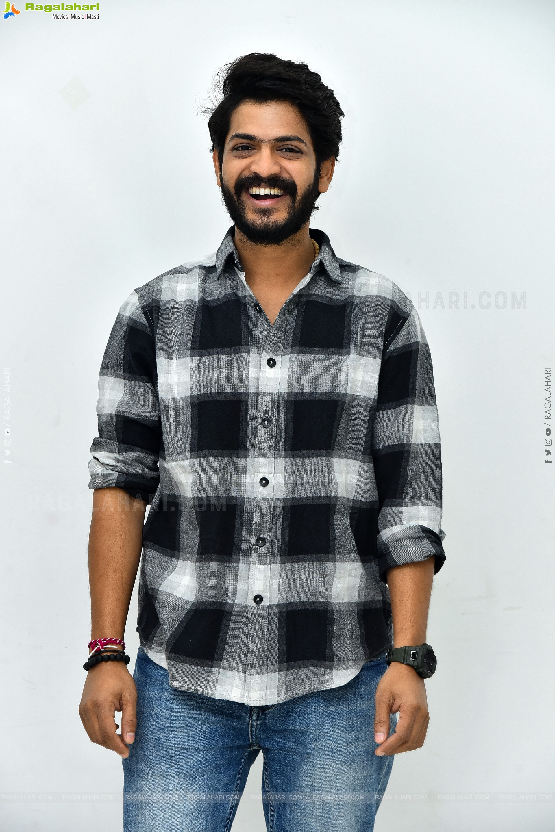 Akhil Raj at Raju Weds Rambai Movie Interview, HD Gallery