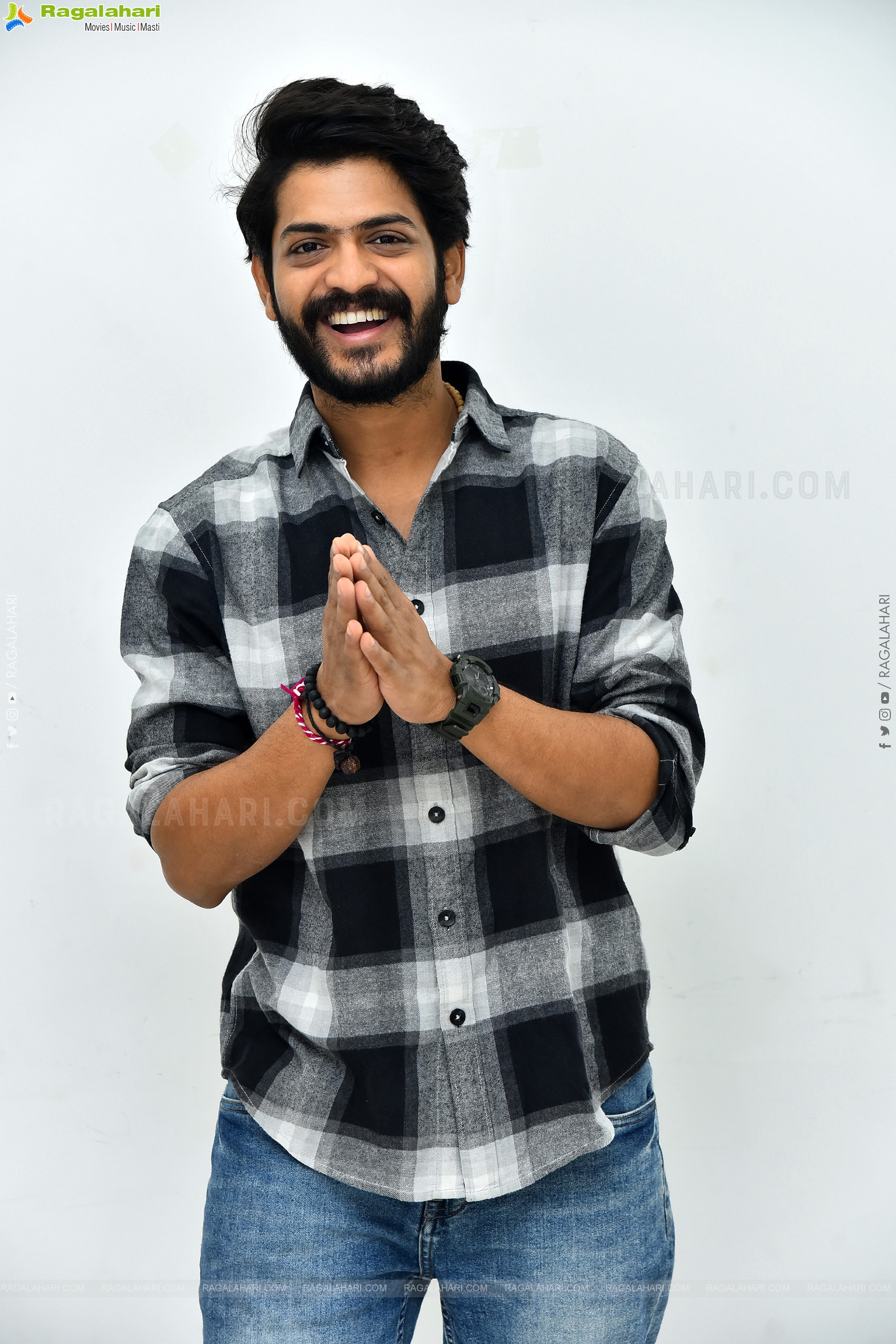 Akhil Raj at Raju Weds Rambai Movie Interview, HD Gallery