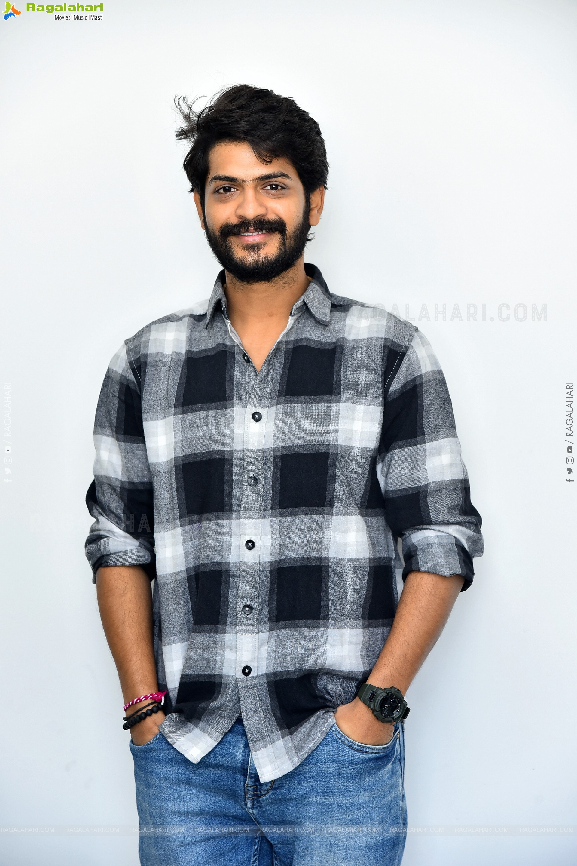 Akhil Raj at Raju Weds Rambai Movie Interview, HD Gallery