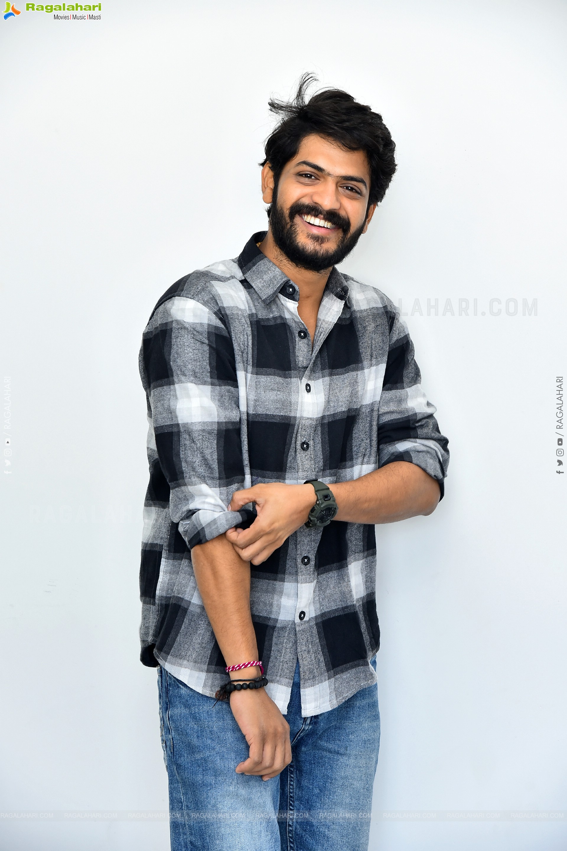 Akhil Raj at Raju Weds Rambai Movie Interview, HD Gallery