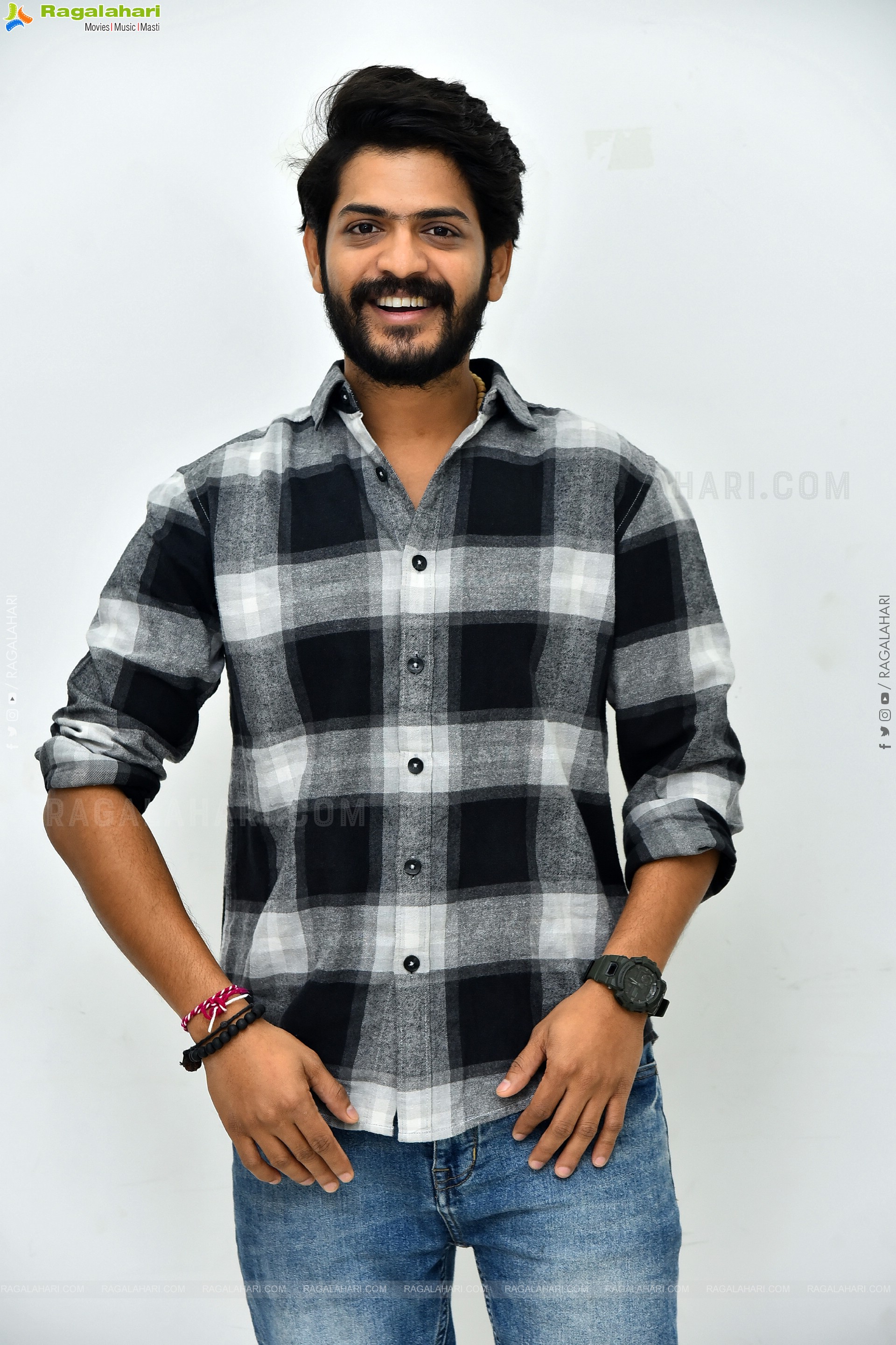 Akhil Raj at Raju Weds Rambai Movie Interview, HD Gallery