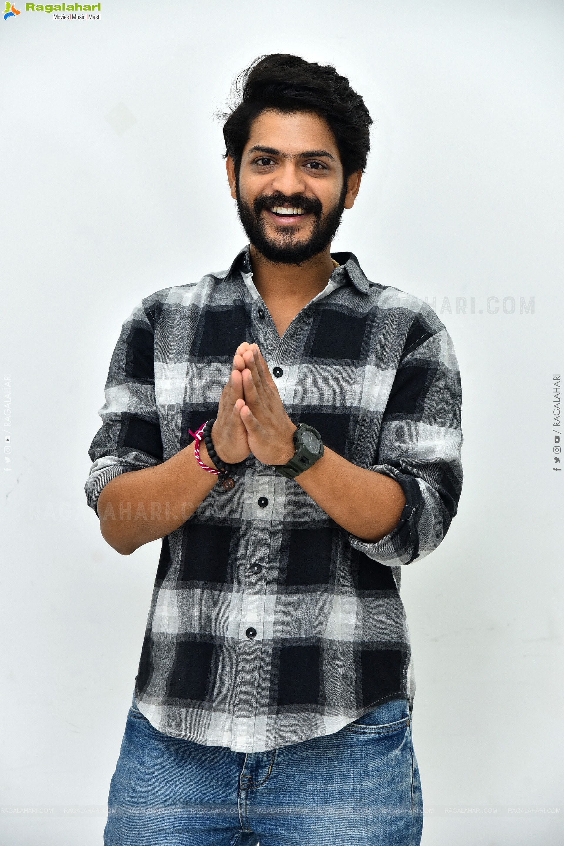 Akhil Raj at Raju Weds Rambai Movie Interview, HD Gallery