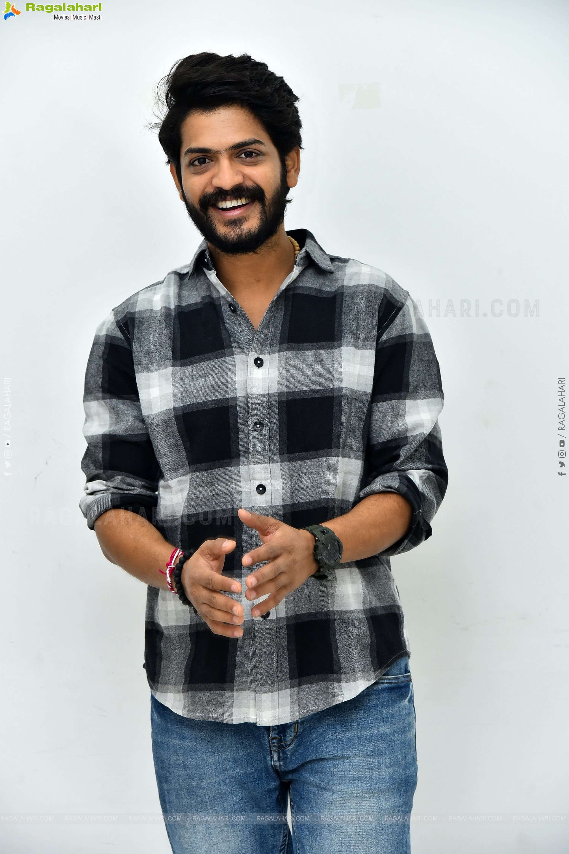 Akhil Raj at Raju Weds Rambai Movie Interview, HD Gallery