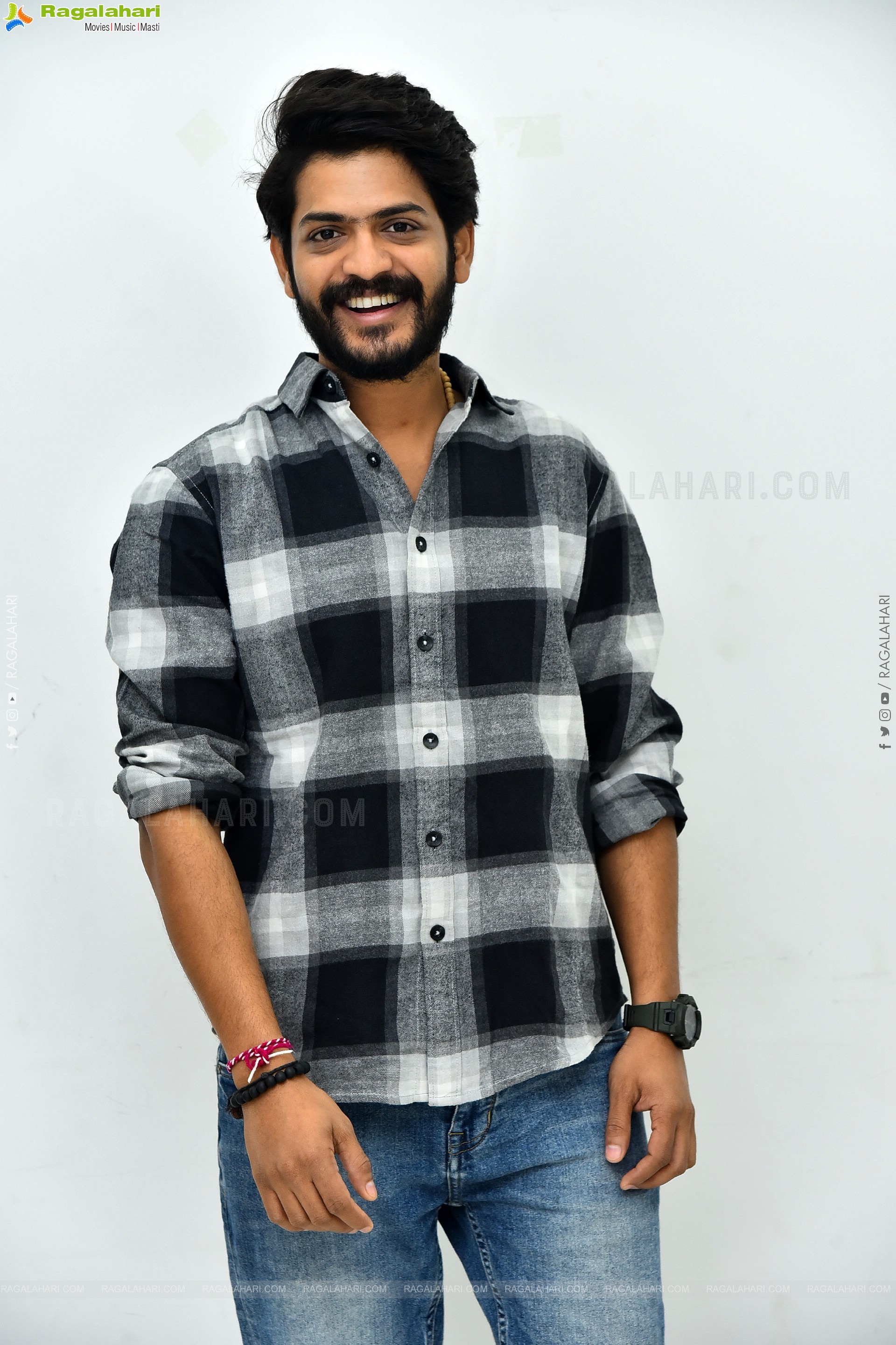 Akhil Raj at Raju Weds Rambai Movie Interview, HD Gallery