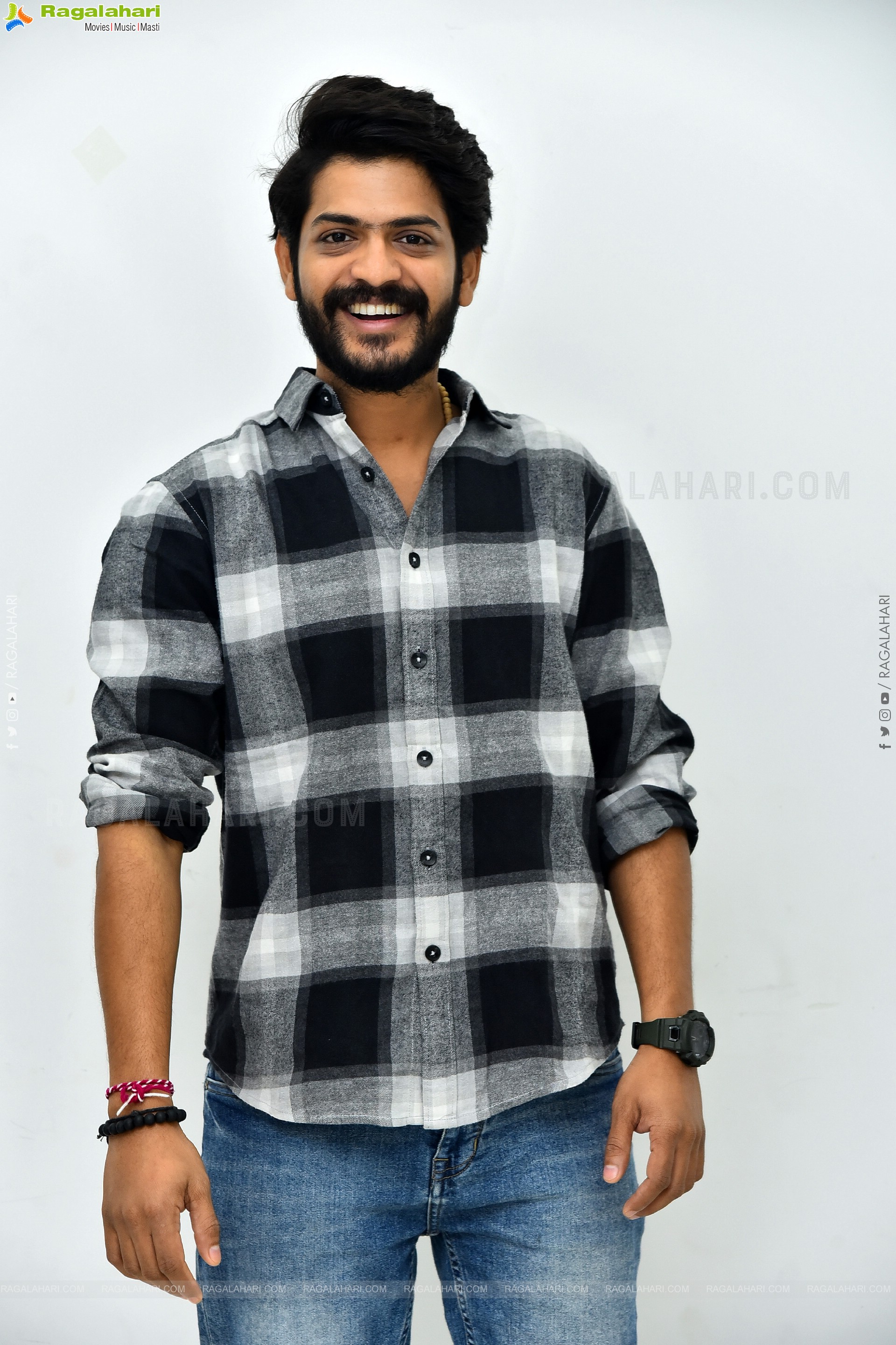 Akhil Raj at Raju Weds Rambai Movie Interview, HD Gallery