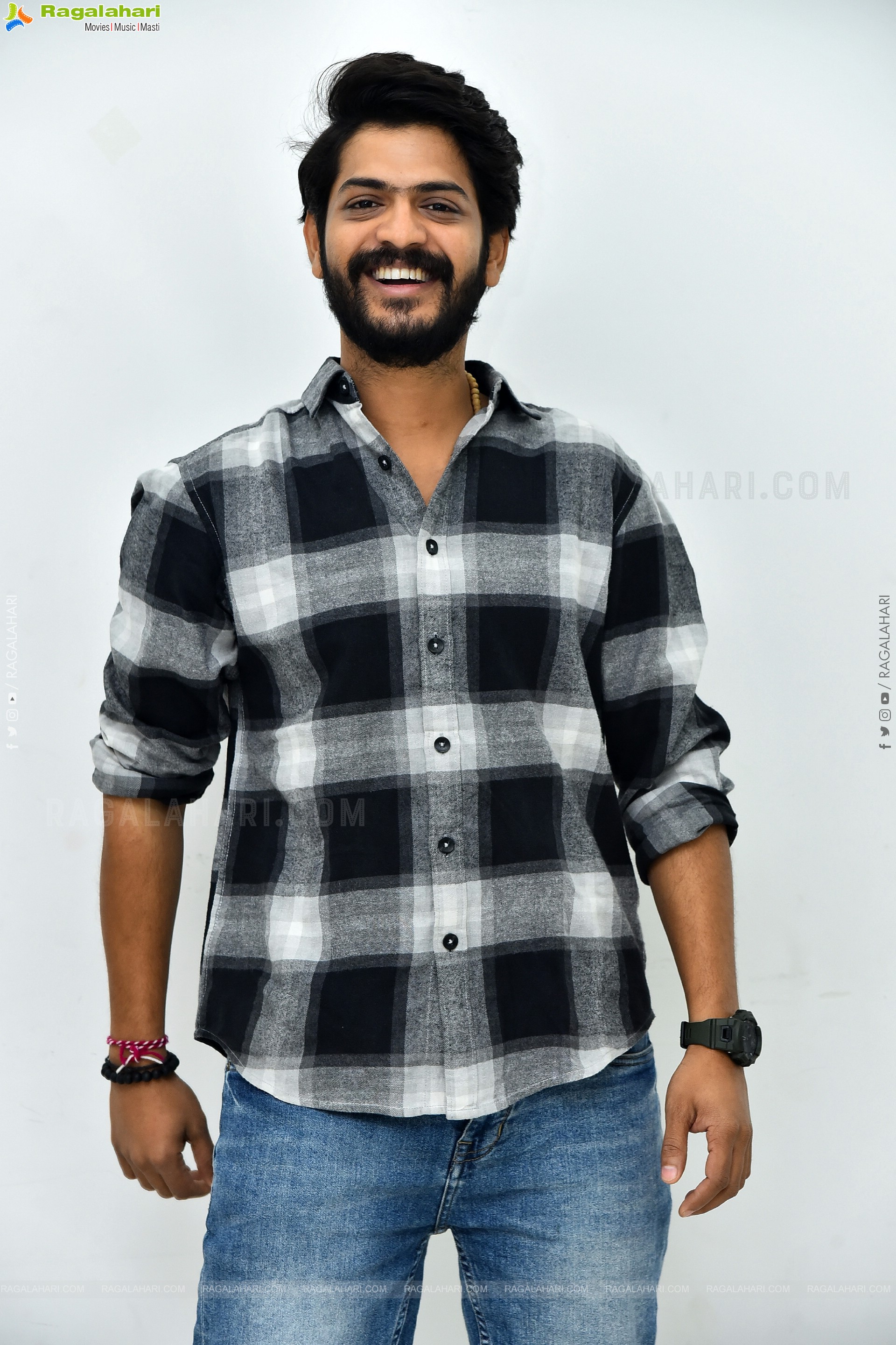 Akhil Raj at Raju Weds Rambai Movie Interview, HD Gallery