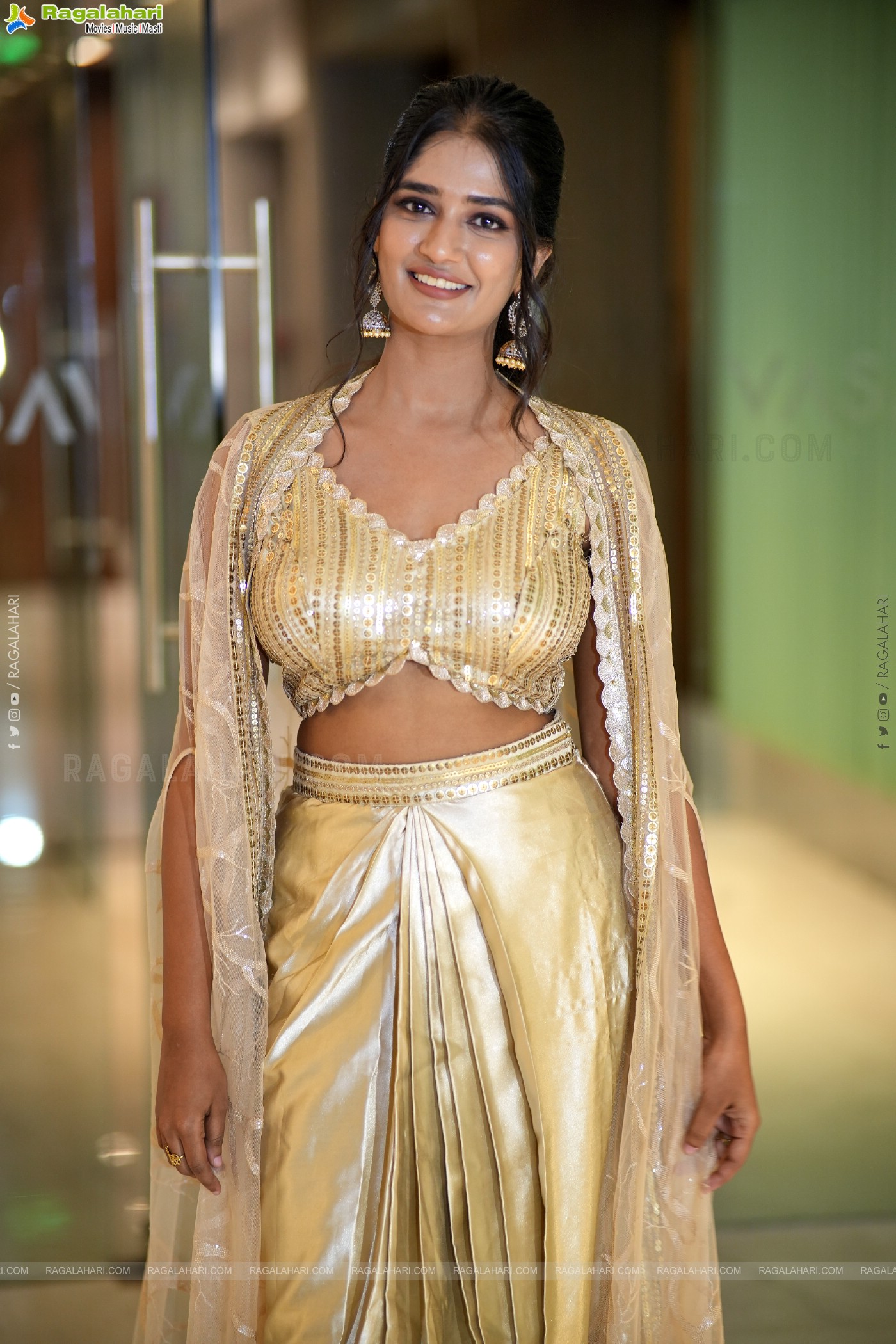 Alekhya at Jatadhara Pre Release Event, HD Gallery