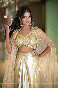 Alekhya at Jatadhara Pre Release Event, HD Gallery