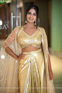 Alekhya at Jatadhara Pre Release Event, HD Gallery