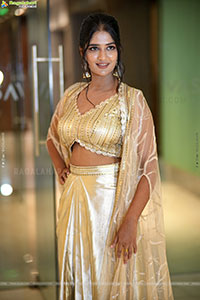 Alekhya at Jatadhara Pre Release Event, HD Gallery