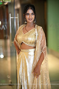 Alekhya at Jatadhara Pre Release Event, HD Gallery