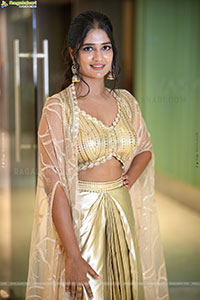 Alekhya at Jatadhara Pre Release Event, HD Gallery