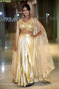 Alekhya at Jatadhara Pre Release Event, HD Gallery