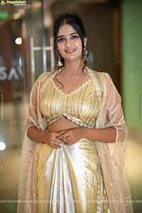 Alekhya at Jatadhara Pre Release Event, HD Gallery