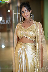 Alekhya at Jatadhara Pre Release Event, HD Gallery