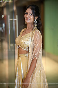 Alekhya at Jatadhara Pre Release Event, HD Gallery