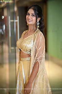 Alekhya at Jatadhara Pre Release Event, HD Gallery