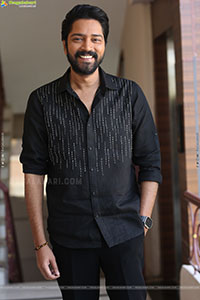 Allari Naresh at 12A Railway Colony Interview, HD Gallery 