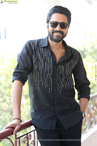 Allari Naresh at 12A Railway Colony Interview, HD Gallery 