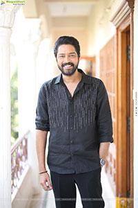 Allari Naresh at 12A Railway Colony Interview, HD Gallery 