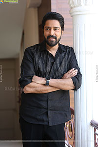 Allari Naresh at 12A Railway Colony Interview, HD Gallery 