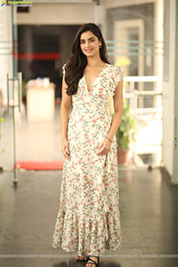 Bhagyashri Borse at Andhra King Taluka Interview, HD Gallery