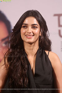 Bhagyashri Borse at Kaantha Success Meet, HD Gallery