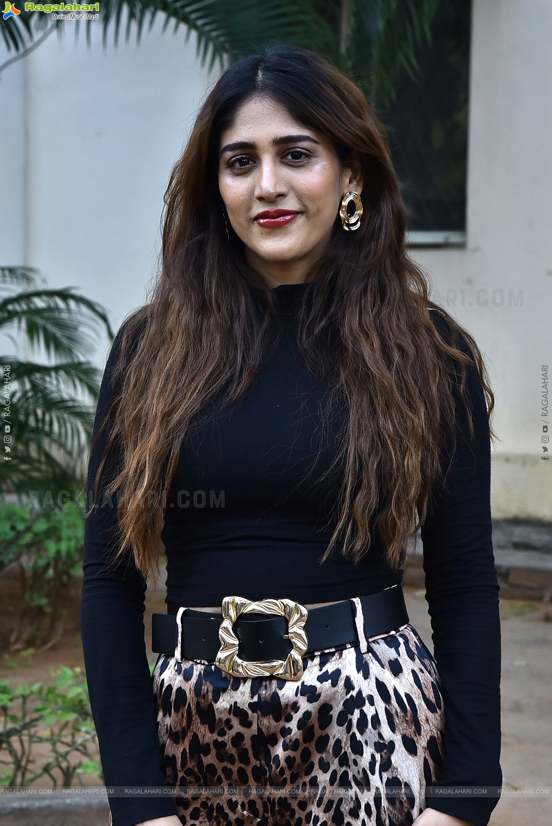 Chandini Chowdary at Santhana Prapthirasthu Success Meet, HD Gallery