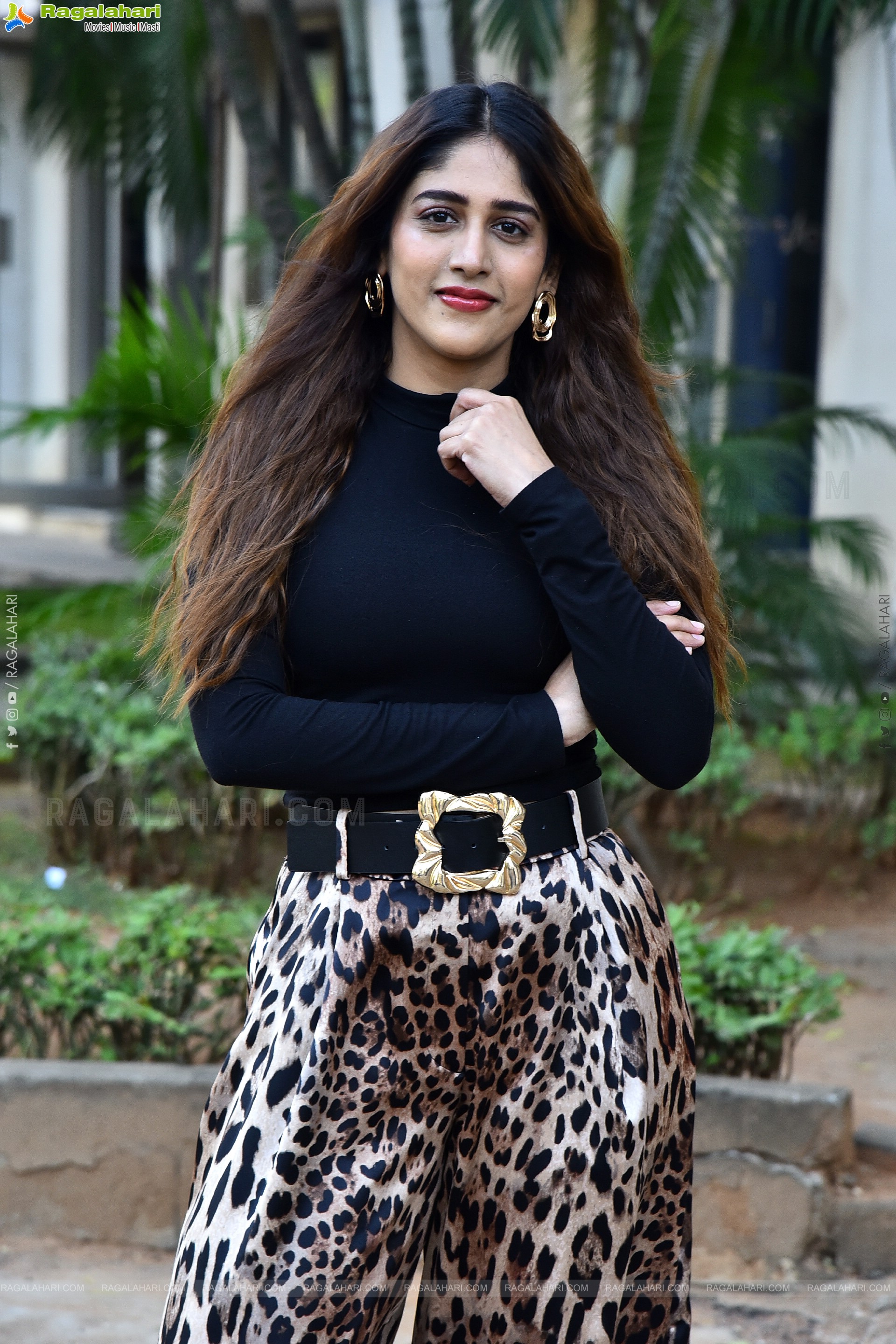 Chandini Chowdary at Santhana Prapthirasthu Success Meet, HD Gallery