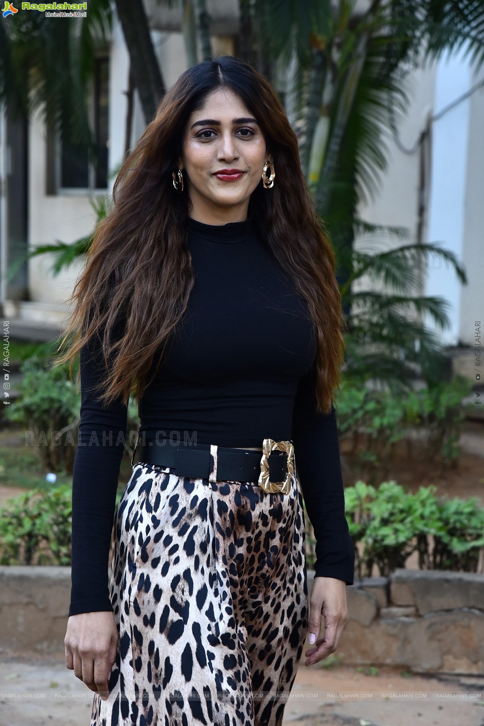 Chandini Chowdary at Santhana Prapthirasthu Success Meet, HD Gallery