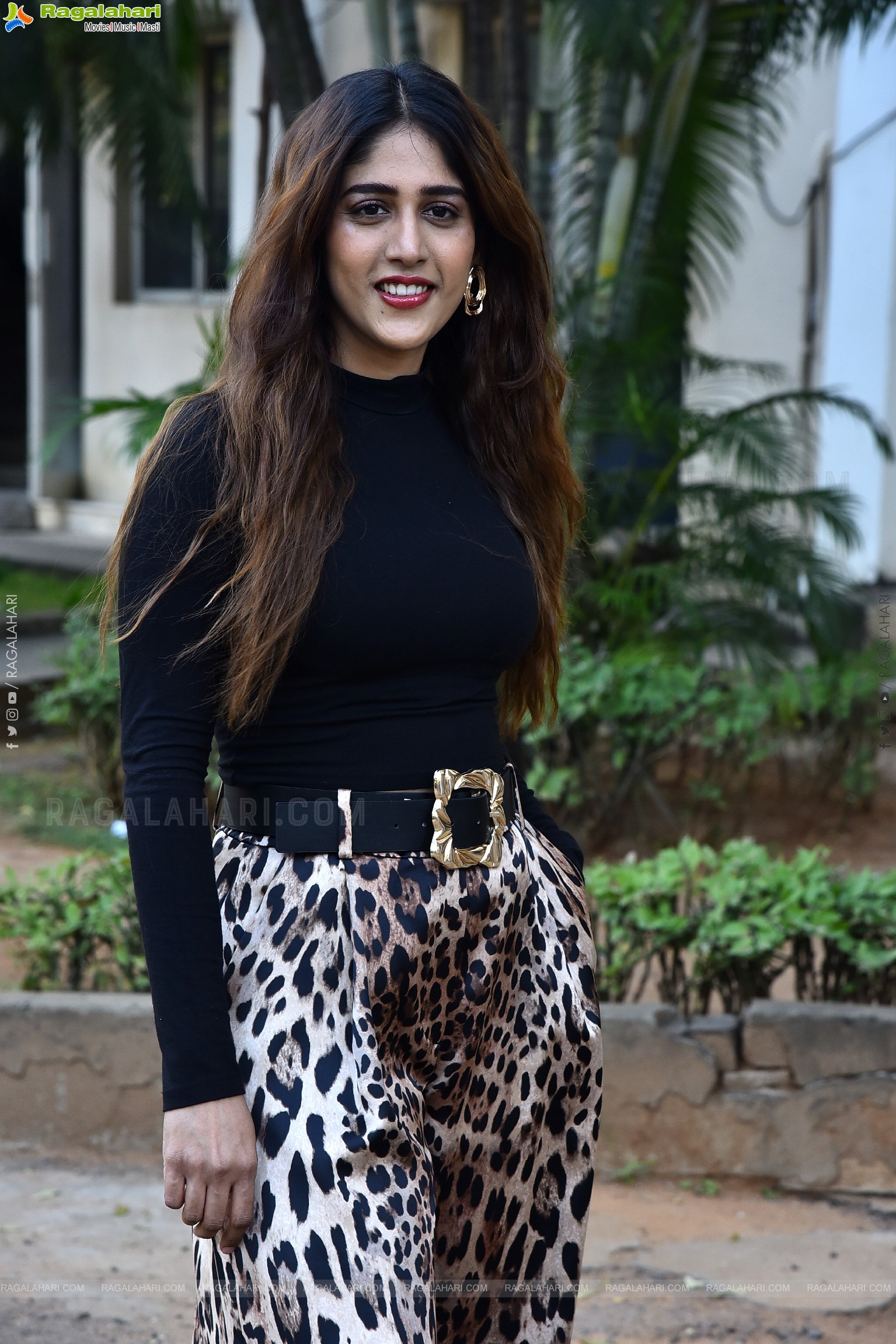 Chandini Chowdary at Santhana Prapthirasthu Success Meet, HD Gallery