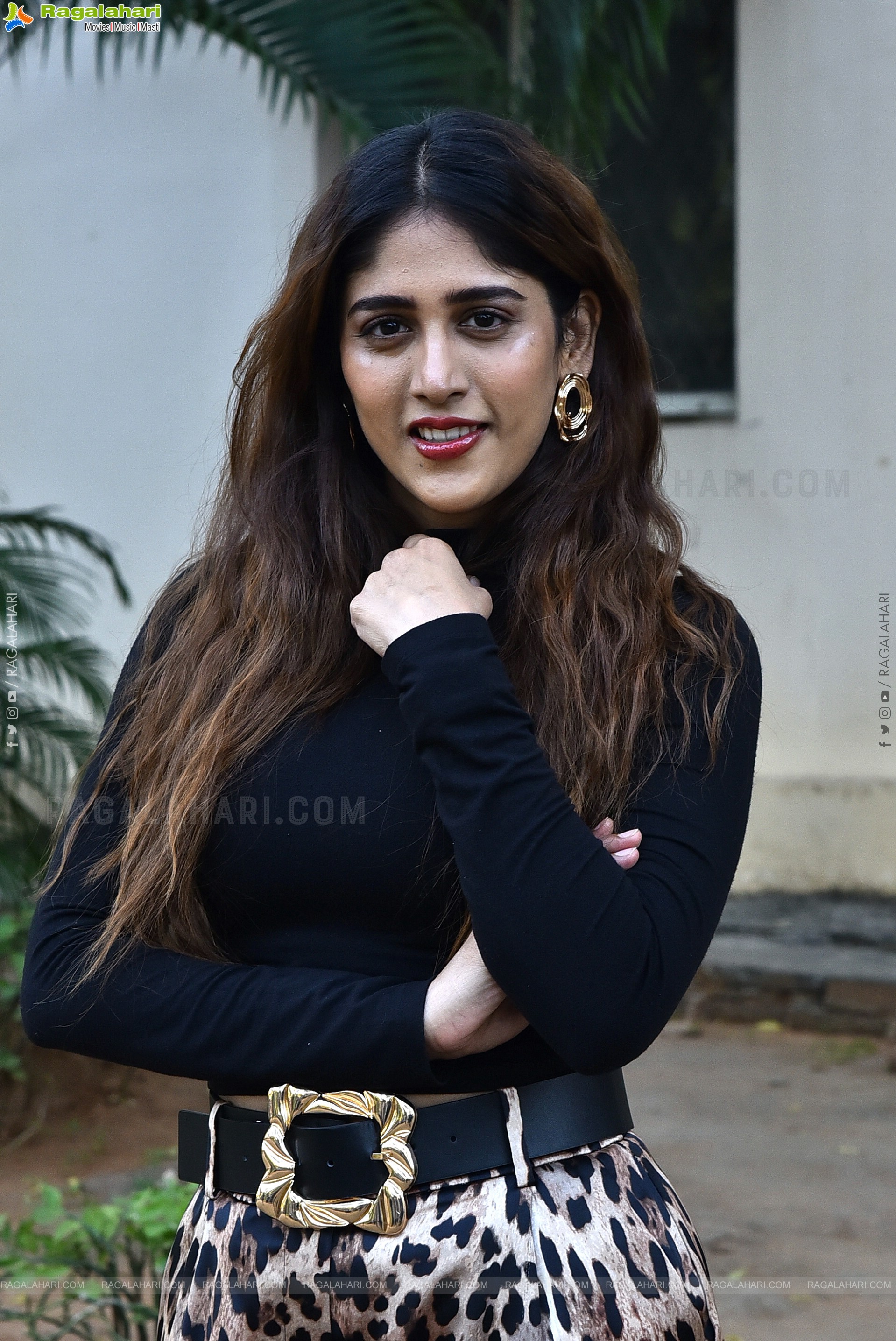 Chandini Chowdary at Santhana Prapthirasthu Success Meet, HD Gallery